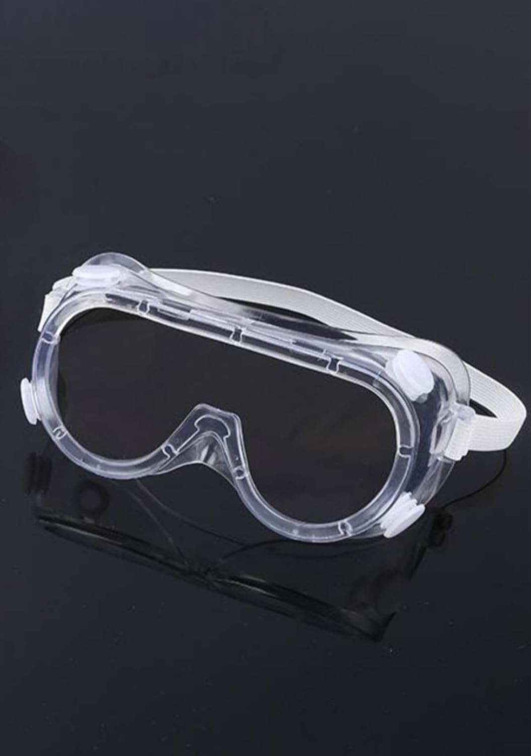 Professional Safety Goggles, Clear Anti-Fog Protective Eyewear for Laboratory, Construction, Painting - Image 2