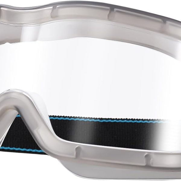 Chemistry Lab Safety Goggles,that Fit Over Glasses,Scientific, Construction, Woodworking, Anti-Fog,Splash,Vent