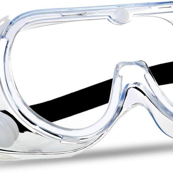 Anti-Fog Protective Safety Goggles Clear Lens Wide-Vision